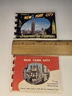 Vintage New York City Souvenir Lot 2 Views 10 Miniature Color Photographs Iconic