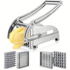 Heavy Duty Stainless Steel French Fry Cutter With Suction Feet For Potatoes Us