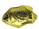 Resident Evil Stars Raccoon Dep Police Badge Money Clip Golden