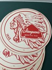 Vintage Lot Of 12  Iroquois Indian Beer   Ale Buffalo Ny Tray Liners Doublesided