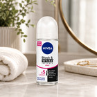 6 Pack Nivea Invisible B w Clear Roll-on Anti-perspirant Deodorant 50 Ml
