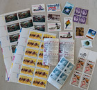 Stamp Collection  Wide Variety Usa And International 50s  60  70s     Unhinged