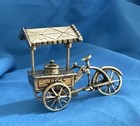 Vintage Miniature Tricycle Vending Cart 800 Silver 28 0 Grams