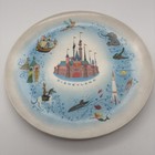 Very Rare 1960s Disneyland Souvenir Melmac Plate 9 5    Evc