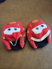 Build A Bear Disney Pixar Cars Lightning Mcqueen Red Slippers Teddy House Shoes
