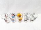 Vintage Looney Tunes Pepsi Collector Series Glasses 1973 - Set Of 5