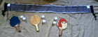 Portable Ping Pong Set Table Top Tennis Game-- Paddles  Net net Mount    6 Balls