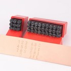 Letter   Number Stamp Punch Set 2-12 5mm A-z 0-9 For Metal Wood Leather  Plastic