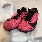 Nike Zoom Rival S Track Spikes Men   s 7 Pink Black Sprint Racing Shoes 907565-603