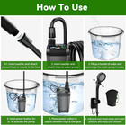 Portable Shower With Heater 1500w Camping Water Heater With Shower Head 3 Spray