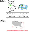 Personalized Breakaway Cat Collar With Bell Cute Bow For Pet Puppy Kitten Nylon