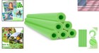 Versatile 51-inch Foam Pool Noodles In Bright Green For Crafts   Splashing Fun