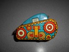 Tank Antique Vintage Tin Litho Wind Up Marx Toy Needs Repair Read