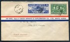 Canada B o b  Cl42 Strong Re-entry On First Flight Cover