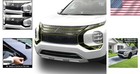 Gloss Black Chrome Delete Kit For Mitsubishi Outlander