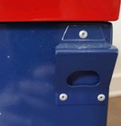Cerveza Corona Extra Blue And Red Metal Cooler With Bottle Opener