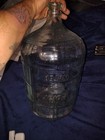 Clear Glass 1 Gallon Water Bottle Jug Container For Water Storage