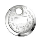 Spark Plug Gap Tool Zinc Alloy Sparks Plugs Gap Gauge Measuring Tools Silver