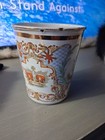 Antique Enamel Over Metal Cup Beaker Queen Victoria Diamond Jubilee 1837 1897