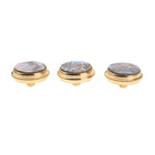 3x Metal Trumpet Finger Buttons Valve Finger Trumpet Cover Repairing Parts