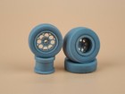 1 24 Weld Magnum Import Drag Racing Wheels 3d Print-us Seller 