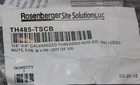 Lot Of 2 Bags Of 10   3 8  X 8  Th485-tscb  Galvanized Hardware   Unopened