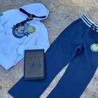 2000s Ronaldinho Gaucho Kids Hoodie   Jogger Set Size 8 Brazil Soccer Authentic