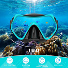 Snorkeling Gear For Adults  Adult Snorkel Mask Set Scuba Diving Dry-top  Swimmin