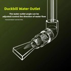 Acrylic Fish Tank Duckbill Nozzle Adjustable Aquarium Filter Pump Rotating