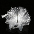 Mesh Feather Flower Hair Clip Fascinator Headband Women Party Hair Accessory
