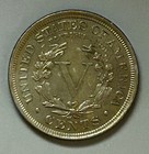 1908 5c Liberty Nickel Brillant Uncirculated Bu   25614