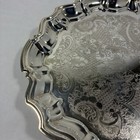 Vtg New York State Fair Horse Show 1976 Trophy Silverplate Footed Tray 14  Oval