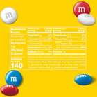 M m s Milk Chocolate Candy Jar  62 Oz Bulk Pack Free Fast Shipping