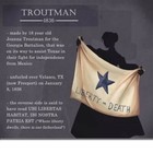Trautman Georgia Volunteer Goliad Liberty Or Death Flag Sticker