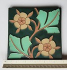Van Briggle Pottery Tile  Htf 5 Glaze Colors Produced At The Co  Spgs Roundhouse