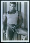 I63 Male Full Nude Beefcake Gay Original Vintage Old 1960s Gelatin Silver Photo