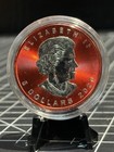 2020 Canada  5 1oz Silver Maple Leaf With Opal W  Coa