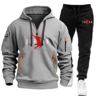Men s Tracksuit Hoodie And Pants Jogging Bottoms 2pcs Sweatpants Sportswear Set