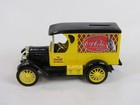 Ertl Coca Cola Die-cast Metal Bank Delivery Truck-black   Yellow-dyersville  Ia