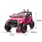 24v Kids Electric Ride-on Car W parent Control  2wd  Bluetooth  Pink