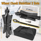 2 Juegos De Cu  as Estabilizadoras Para Ruedas De Autocaravana  Resistentes  En F