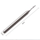 10pc 3 175 Shnak Carbide Ball Nose End Mill Cnc Engraving Cutting Diameter 1 0mm