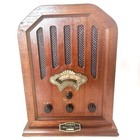 Vtg  1933 Norman Rockwell Collector s Edition Repro Radio Am fm Works Numbered