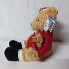 Sammy Santa Bear Avon Collection Russ F661851 Tags Sitting