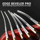 Wuta Leather Edge Beveler Skiving Tool M390 Die Steel Cutter Edge Creaser Skiver