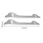 23 4  Stainless Steel Stove Gap Covers  Kitchen Stove Counter Gap Filler