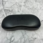 Ray-ban Eyeglasses Sunglasses Glasses Optical Black Hard Leather Case W Cloth