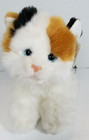 Toys R Us Animal Alley Calico Cat Kitten Plush Realistic Stuffed Animal 7   h  New