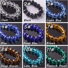 Pure Color 3mm 4mm 6mm 8mm 10mm 12mm Roundelle Faceted Crystal Glass Loose Beads