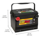 Maxx Lead Acid Automotive Battery  Group Size 78 12 Volt  800 Cca